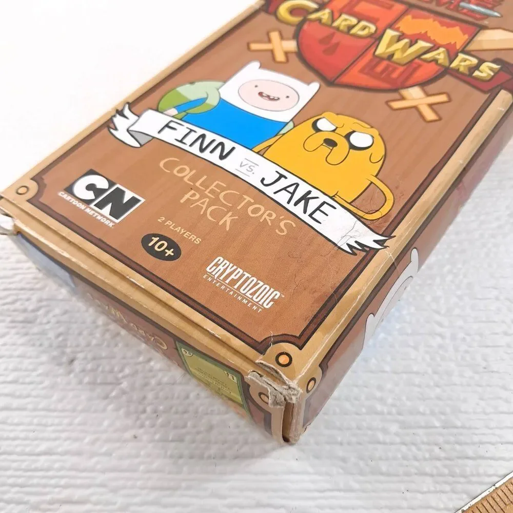 Adventure Time‎ Card Wars Finn Vs Jake Collector's Pack Set Cryptozoic COMPLETE